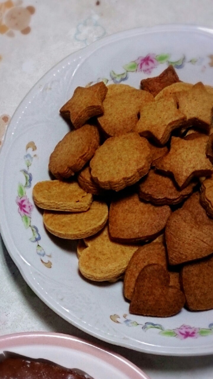 シナモンとハチミツのクッキーの画像