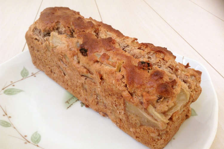 あふれる りんごとくるみのパウンドケーキ レシピ 作り方 By 百敷なほ クックパッド 簡単おいしいみんなのレシピが350万品