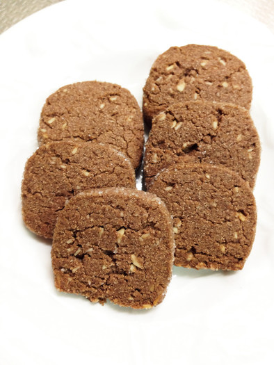 スイスミスで超簡単さくほろココアクッキーの写真