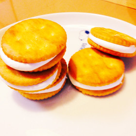 バレンタインに簡単すぎるマシュマロサンド