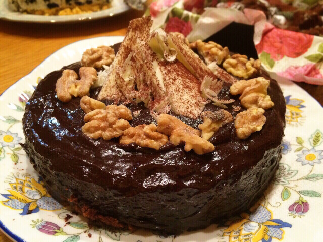 バレンタイン 生チョコケーキの画像