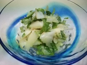 セロリといかくんのフレンチ和え