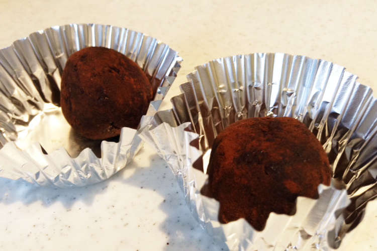 チョコ無しdeトリュフ 生クリーム不要 レシピ 作り方 By ゆずましゅまろ クックパッド 簡単おいしいみんなのレシピが352万品