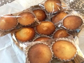 祖母の味のマドレーヌ+*