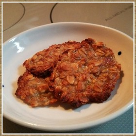 材料2つ!バナナとオートミールのクッキー