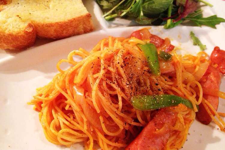 市販のパスタソースで ナポリタン レシピ 作り方 By Taka ベタメタル クックパッド 簡単おいしいみんなのレシピが352万品