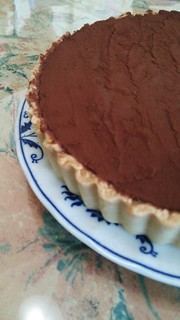 簡単!チョコムースタルトの写真