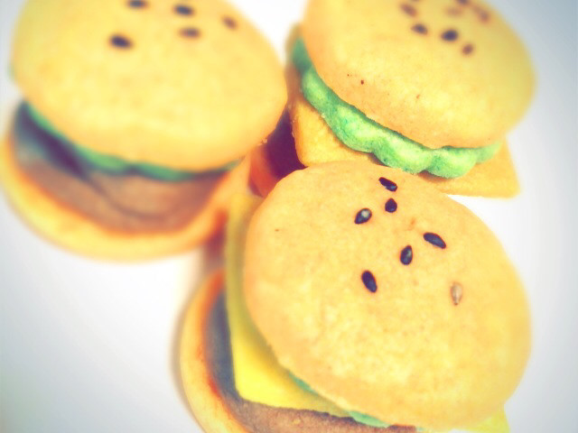 ハンバーガークッキー レシピ 作り方 By Mmm クックパッド