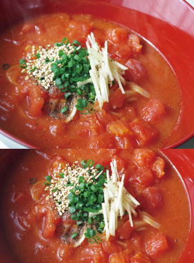 簡単トマトラーメン!ホール缶でアレンジ!