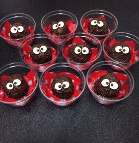 まっくろくろすけのトリュフチョコ
