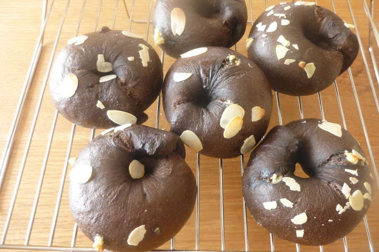 ココアとホワイトチョコのベーグル レシピ 作り方 By Malibu クックパッド 簡単おいしいみんなのレシピが352万品