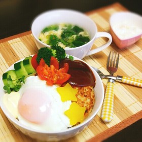 簡単!みんな大好きロコモコ丼♪