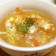 ふんわり卵と豆腐のコンソメスープ