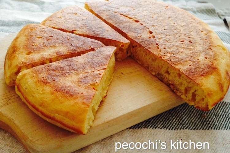 ふわふわもちもちパンケーキ イーストで レシピ 作り方 By Pecoち クックパッド