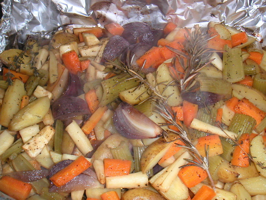 Heskin先生の野菜の包み焼きの画像