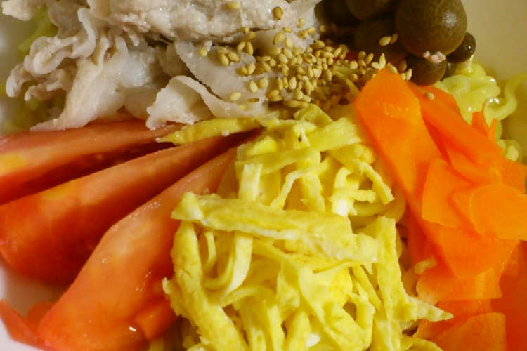 具だくさん冷やし中華 レシピ 作り方 By Ou25 クックパッド 簡単おいしいみんなのレシピが371万品