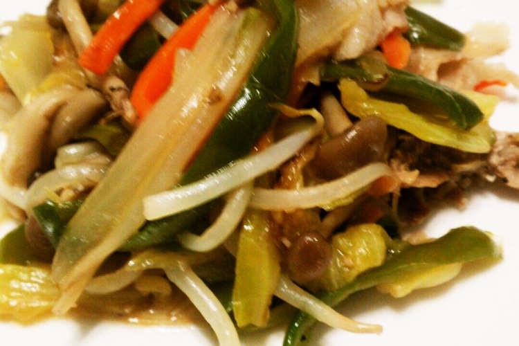 超簡単 味付けウェイパーのみ 野菜炒め レシピ 作り方 By Elgrand52 クックパッド 簡単おいしいみんなのレシピが352万品