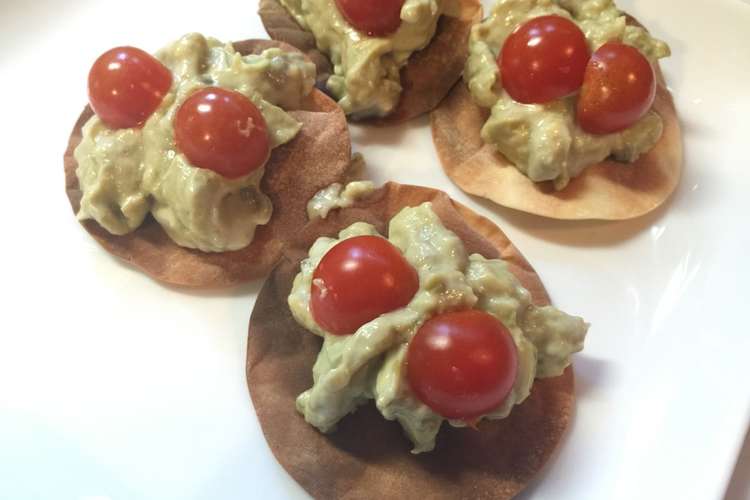 犬ごはん 餃子皮deカナッペ レシピ 作り方 By 食いしん坊よしえ クックパッド