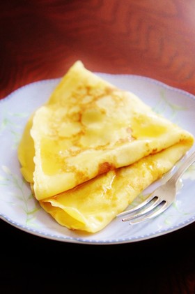 クレープで美味しい簡単おやつ♪