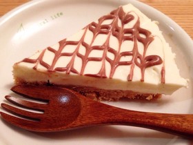 バレンタイン♪FPで簡単レアチーズケーキ