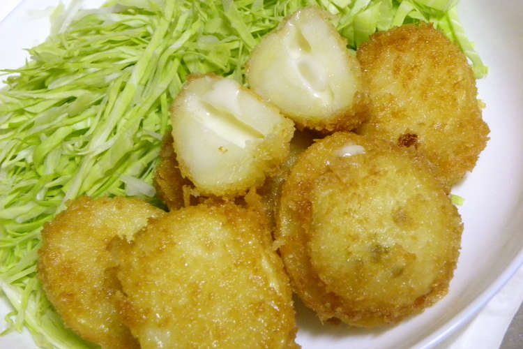 ポテト チーズはさみ揚げ レシピ 作り方 By 蜜柑の庭 クックパッド 簡単おいしいみんなのレシピが360万品