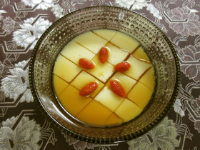 杏仁豆腐 春節に簡単中華