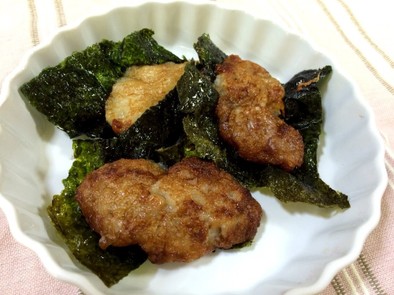 妊活レシピ♡納豆と長芋の磯辺焼きの写真