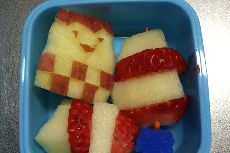 お弁当に 塩水を使わず変色しないリンゴ レシピ 作り方 By Root クックパッド 簡単おいしいみんなのレシピが354万品