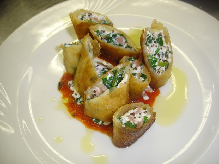 アニスとリコッタチーズのシェル詰めレシピ