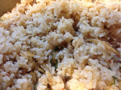 【再現料理】くーねるまるたのアジ干物ご飯の写真
