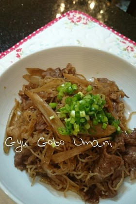 ご飯がすすむ✾牛肉と糸こんにゃくの旨煮