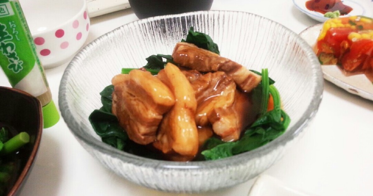 豚の角煮 炊飯器レシピ by えみだいとまひな 【クックパッド】 簡単おいしいみんなのレシピが338万品