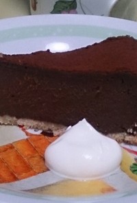 簡単★濃厚チョコレートチーズケーキ