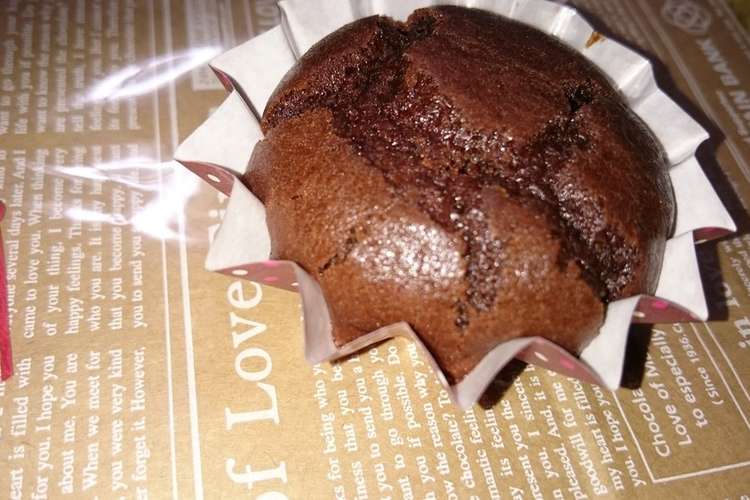 卵なしhmで簡単濃厚チョコマフィン レシピ 作り方 By お芋ラブ クックパッド 簡単おいしいみんなのレシピが353万品