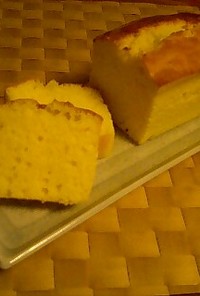 簡単しっとり♪チーズのパウンドケーキ