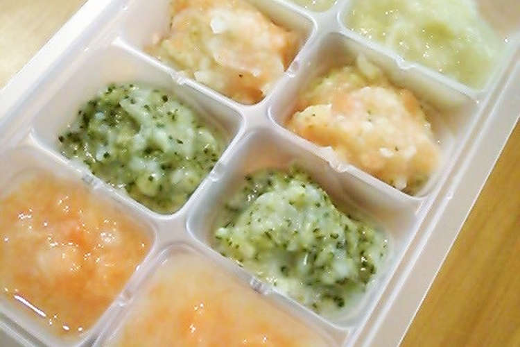 離乳食初期 冷凍用に野菜のとろとろ レシピ 作り方 By Maraisさん クックパッド 簡単おいしいみんなのレシピが376万品