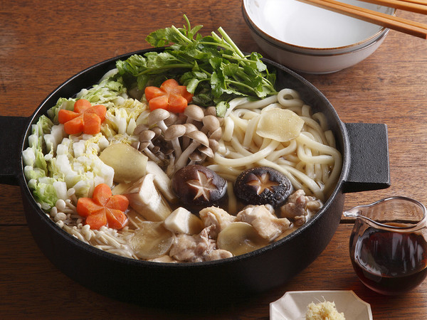 しょうが風味のうどんすき