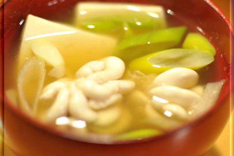 きく汁 真鱈白子のお吸い物 レシピ 作り方 By ラ ランド クックパッド