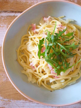 キャベツなスパゲティー*麺つゆベーコン編