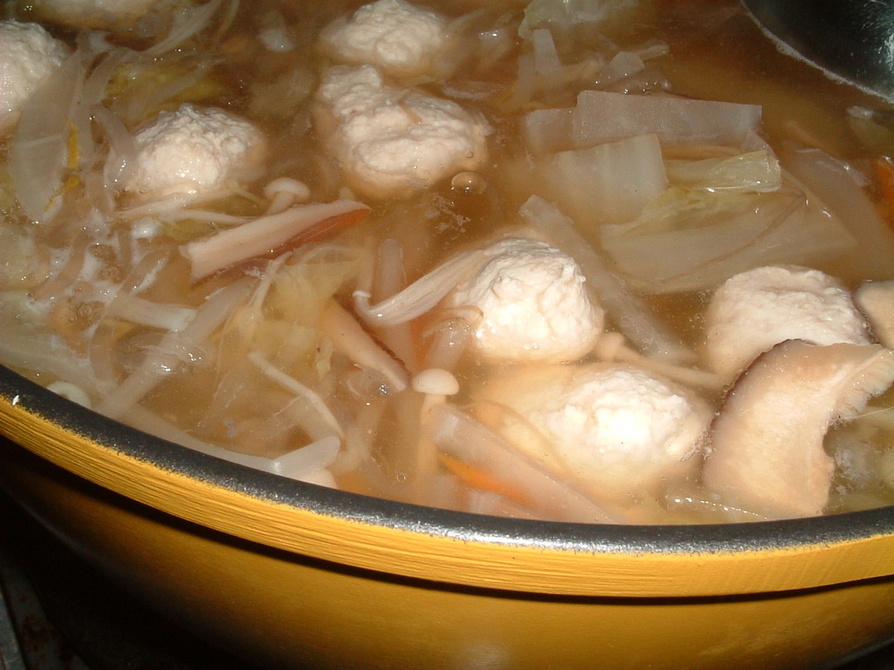 豆腐入り肉団子スープの画像