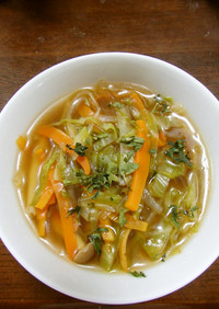 ベジタリアンOK　野菜スープ