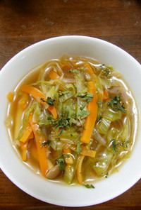 ベジタリアンOK　野菜スープ