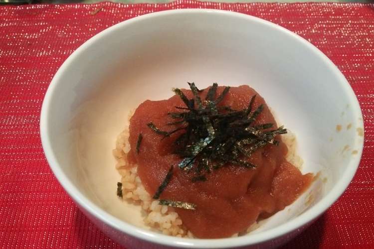 漬け生たらこ丼 レシピ 作り方 By トイプードルあろは クックパッド 簡単おいしいみんなのレシピが361万品
