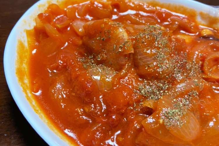 イタリア風トマト煮 レシピ 作り方 By のんみつママ クックパッド 簡単おいしいみんなのレシピが365万品