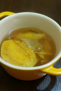 台湾発★生姜とさつま芋のあったかスープ