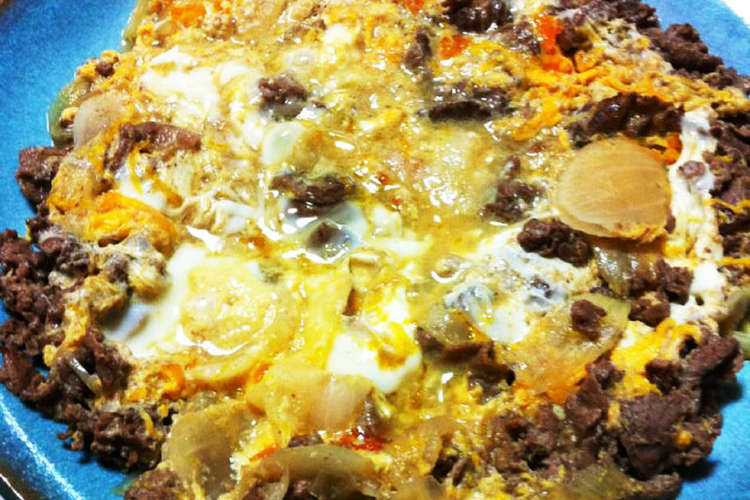 簡単 ボリュームおかず 牛肉卵とじ レシピ 作り方 By スリルチェーン初春子 クックパッド 簡単おいしいみんなのレシピが354万品