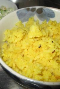 残り物でキチュリ気分：インドの豆入りご飯