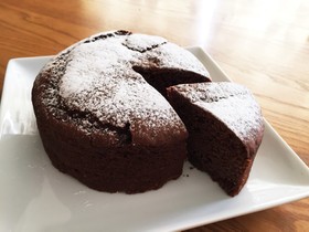 ホットケーキミックスで簡単ガトーショコラ