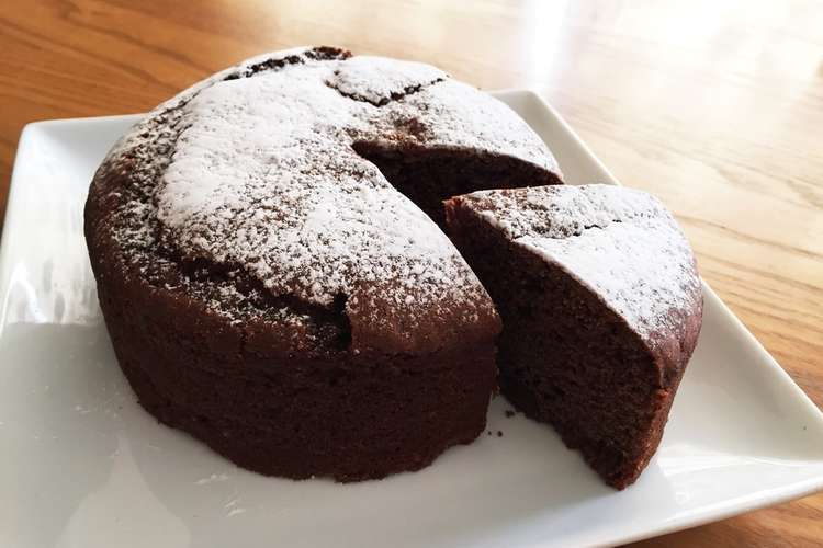 ケーキ 簡単 チョコレート シンプルチョコレートケーキ 作り方・レシピ