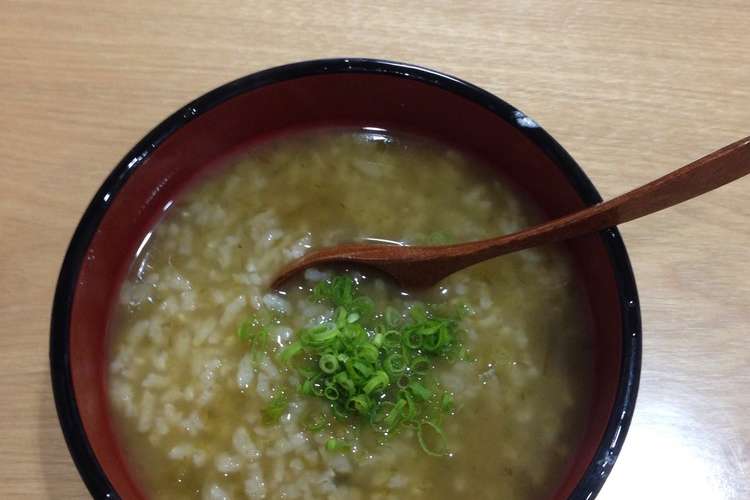 ごはんですよで簡単お粥 レシピ 作り方 By 豆腐 クックパッド